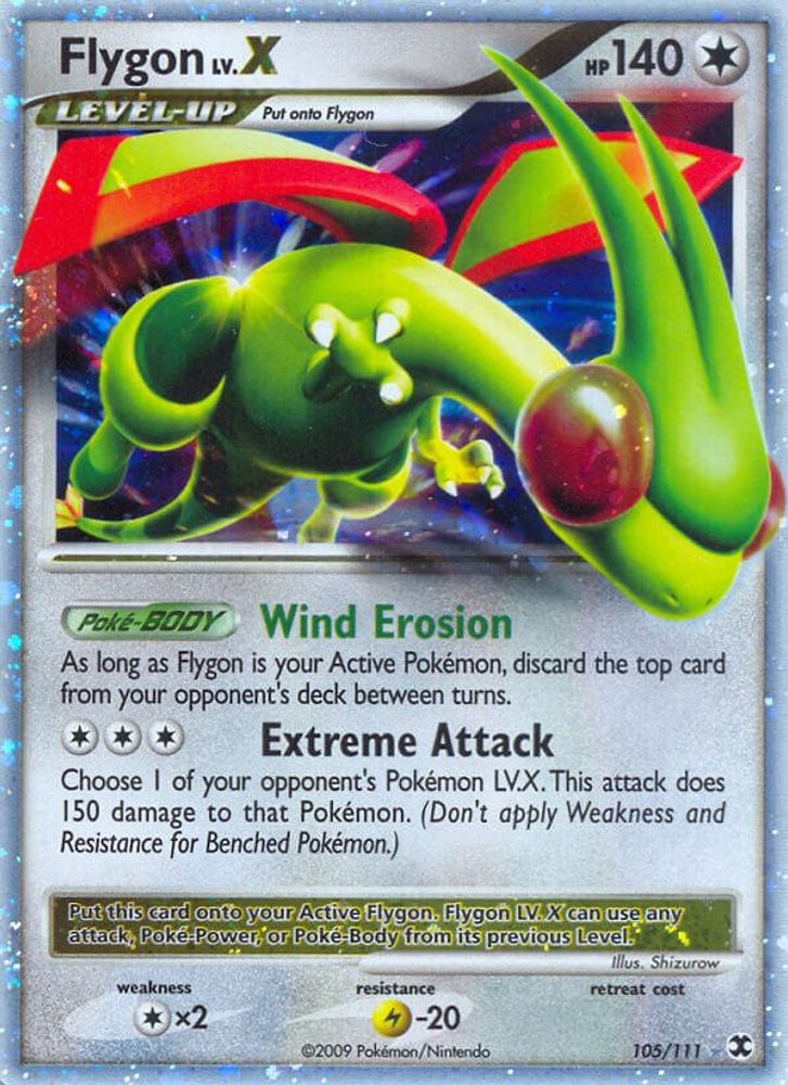 Flygon Lv.X  - Holofoil Rising Rivals - Ultra Rare