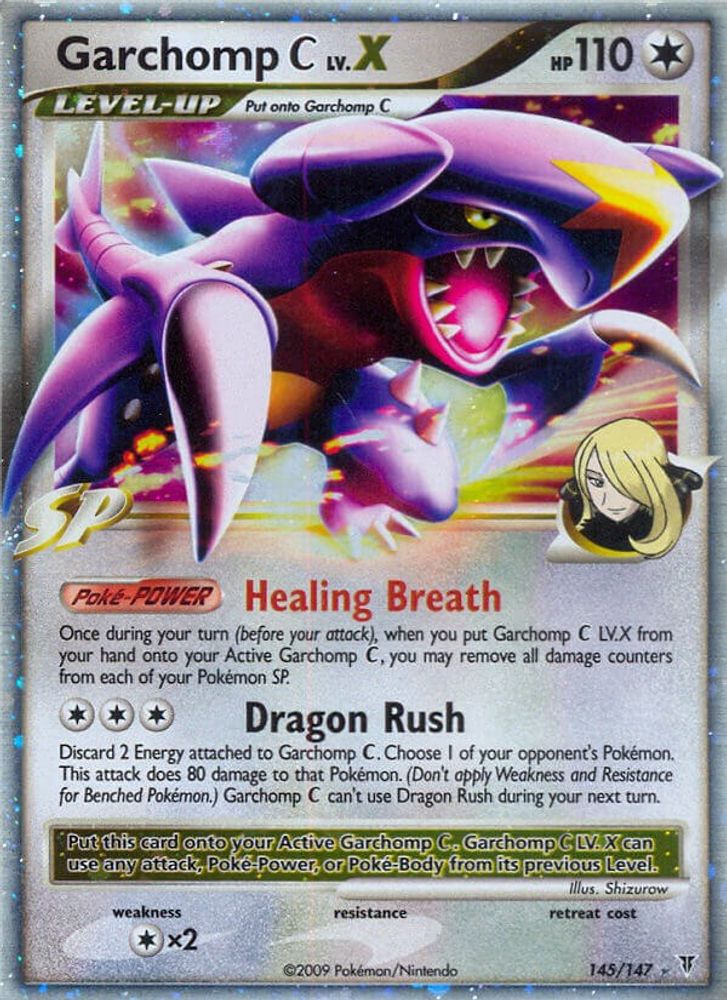 Garchomp C Lv.X  - Holofoil Supreme Victors - Ultra Rare