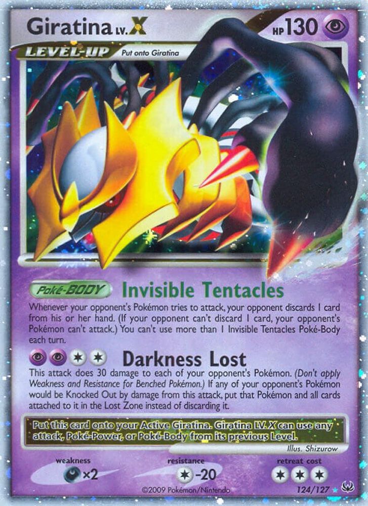 Giratina LV.X  - Holofoil Platinum - Ultra Rare