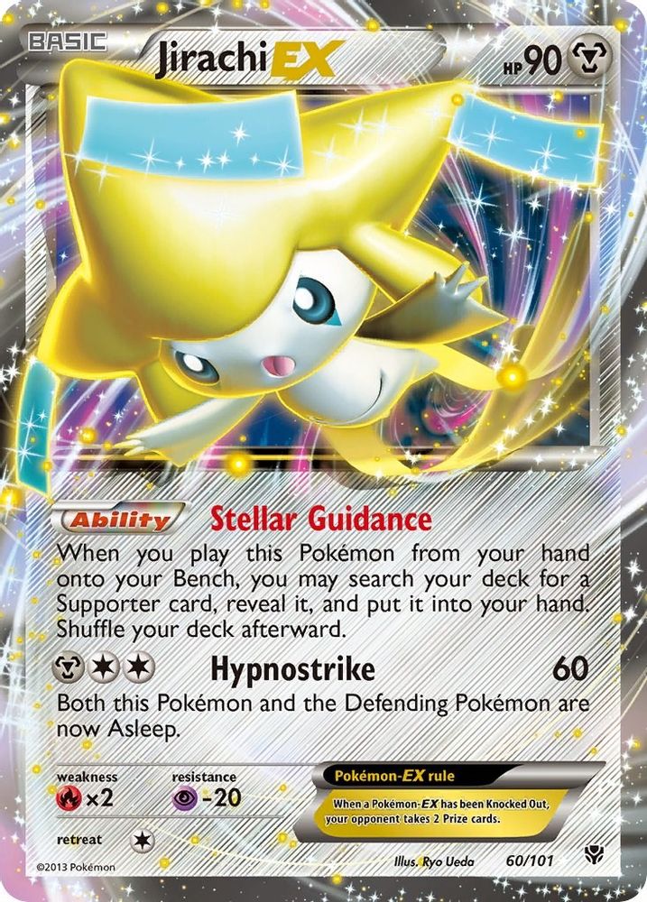 Jirachi EX/101  - Holofoil Plasma Blast - Ultra Rare