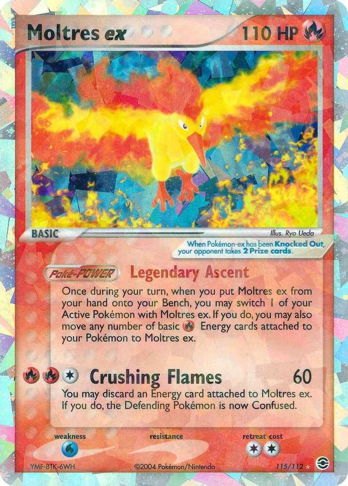 Moltres ex  - Holofoil FireRed & LeafGreen - Secret Rare