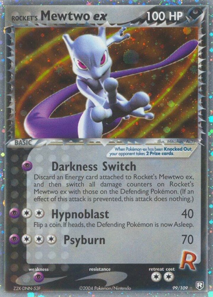 Rocket's Mewtwo ex 099  Team Rocket Returns - Ultra Rare