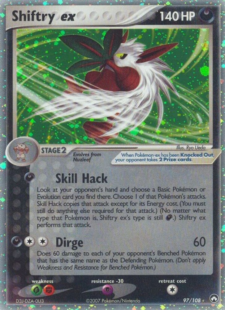Shiftry ex  - Holofoil Power Keepers - Ultra Rare