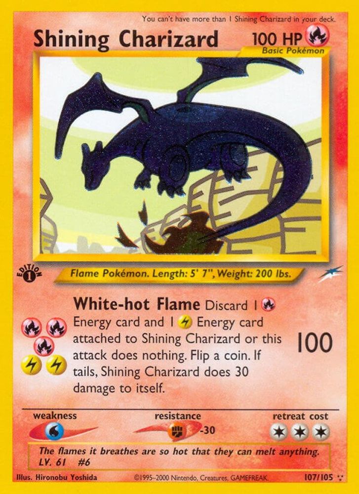 Shining Charizard  - Unlimited Holofoil Neo Destiny - Secret Rare