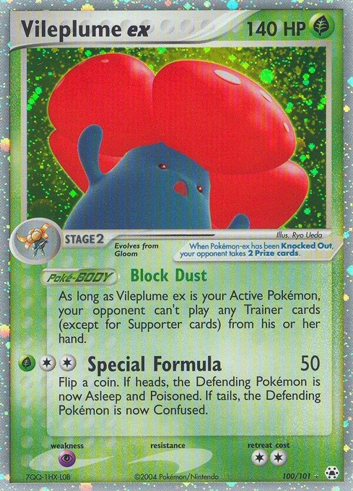 Vileplume ex  - Holofoil Hidden Legends - Ultra Rare