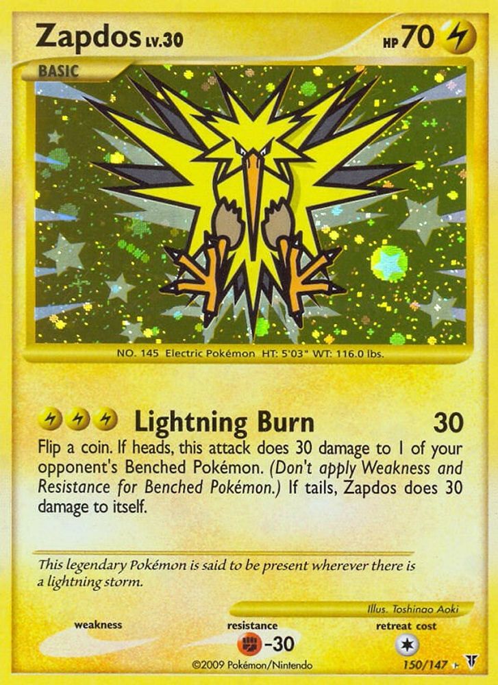 Zapdos (150)  - Holofoil Supreme Victors - Secret Rare