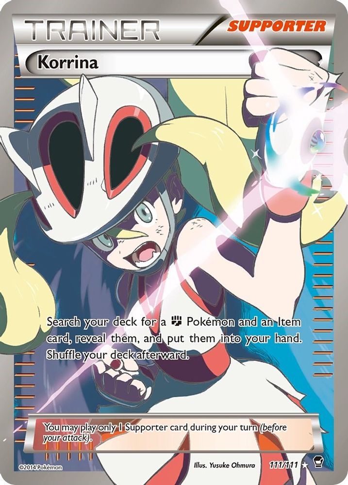 Korrina (111 Full Art) (111 Full Art) 111  - Holofoil XY  Furious Fists - Ultra Rare