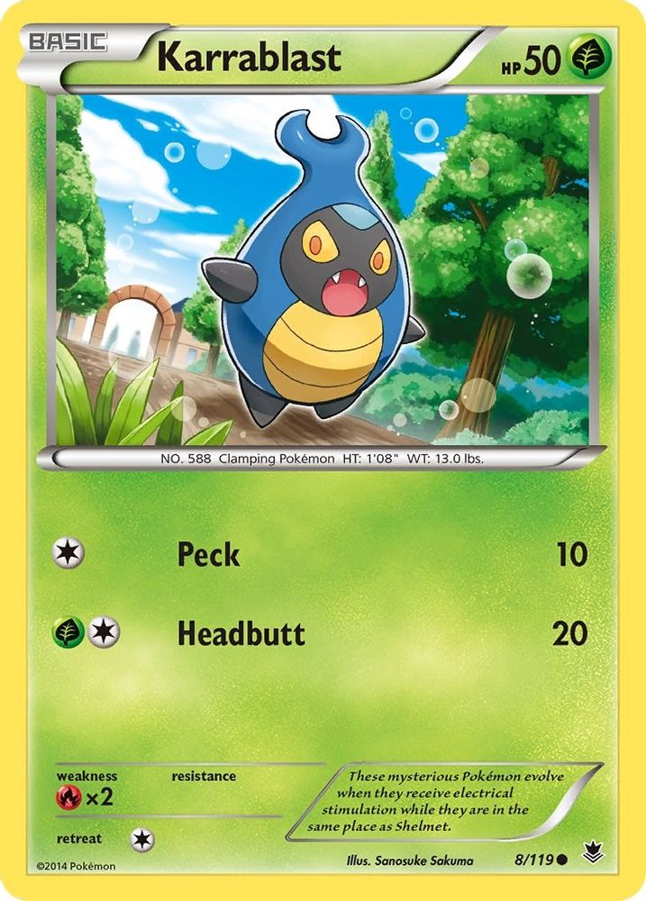 Karrablast  XY  Phantom Forces - Common