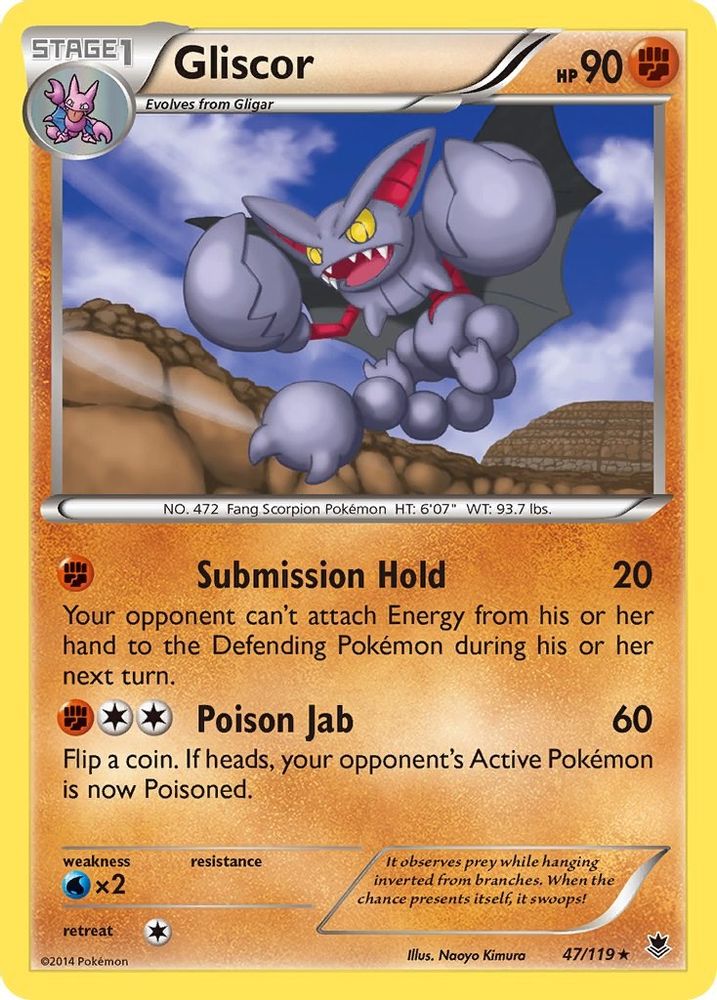 Gliscor  XY  Phantom Forces - Rare