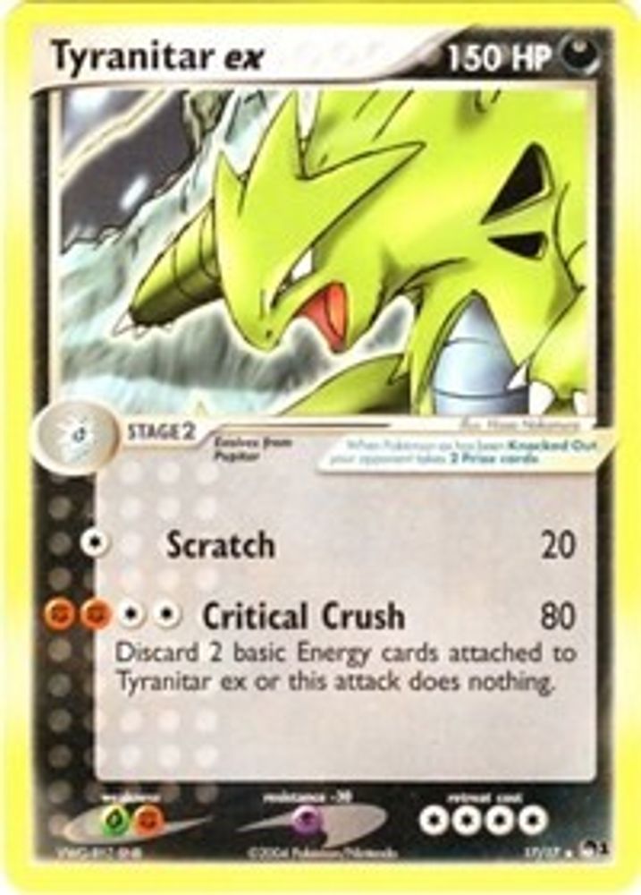 Tyranitar ex (Non-Holo)  POP Series 1 - Ultra Rare