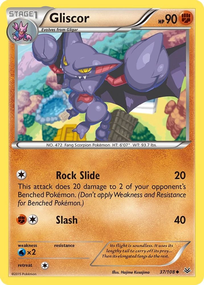 Gliscor  XY  Roaring Skies - Uncommon