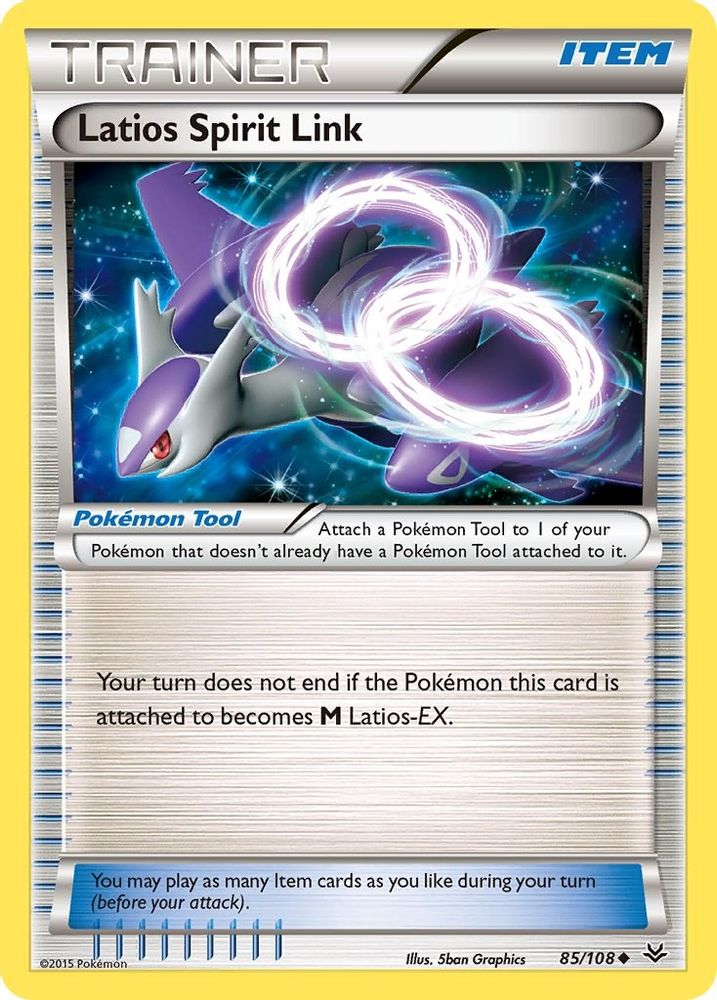 Latios Spirit Link 085  XY  Roaring Skies - Uncommon