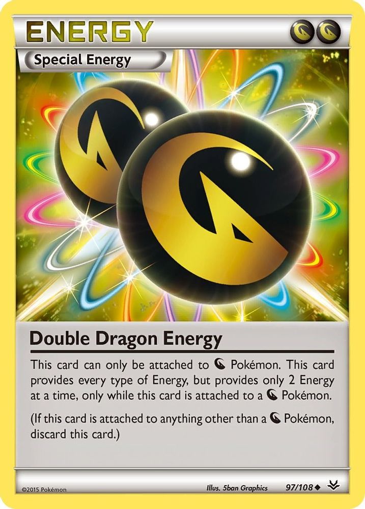 Double Dragon Energy 097  XY  Roaring Skies - Uncommon