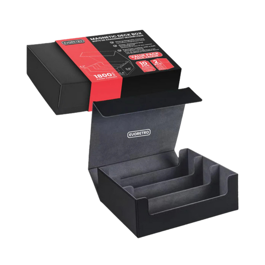 EVORETRO Magnetic Card Deck Storage Case (3 Rows)